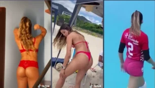 Key Alves mostrando seu corpo perfeito em trajes mínimos