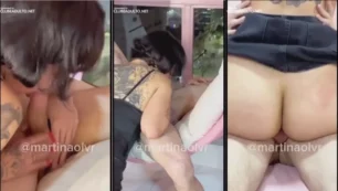 Martina Oliveira se divertindo no Pau Duro do Amigo em uma Transa Caseira