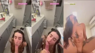 Safada se jogando gostoso depois do rango