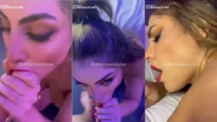 Safada se lambuzando enquanto dá uma rebolada pesada