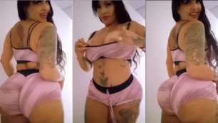Helena Braga mostrando suas formas de dar inveja!